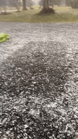 Hailstones Pelt Lambertville Amid Thunderstorm