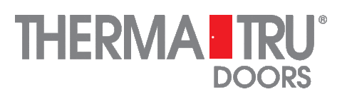 ThermaTruDoors giphyupload logo door thermatru Sticker