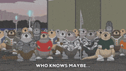 sea otter army GIF by South Park 