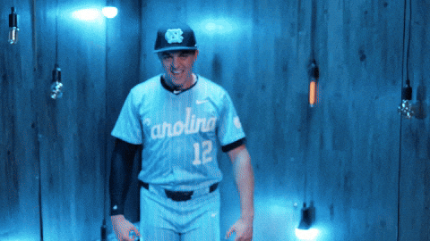 University Of North Carolina Baseball GIF by UNC Tar Heels