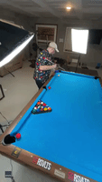 New Jersey Man Shoots Otherworldly Billiard Trick Shots