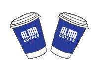 Friends Love Sticker by Alma Coffee