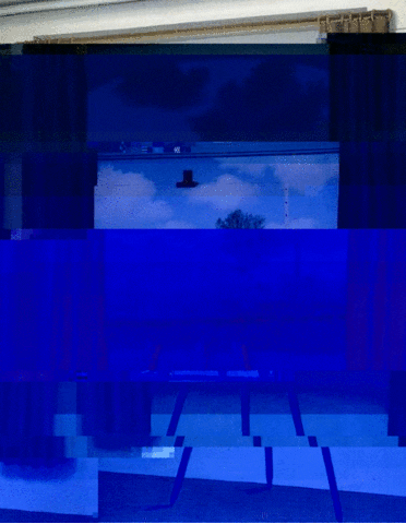 loretoriveros art glitchart painting 1933 GIF