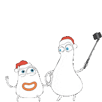 Merry Christmas Selfie Sticker by Orange Romania