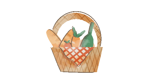 Wine Basket Sticker by Agricamper