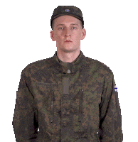 Puolustusvoimat_FI pv intti armeija puolustusvoimat Sticker