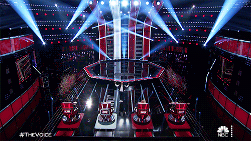 Excited The Voice GIF by NBC