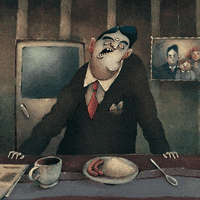 Animation Horror GIF by Stas Santimov