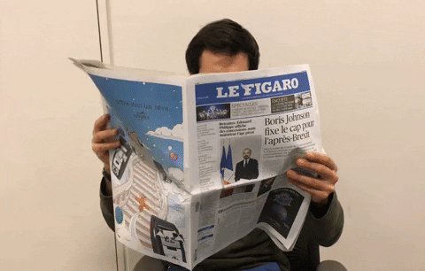 Journal GIF by Le Figaro
