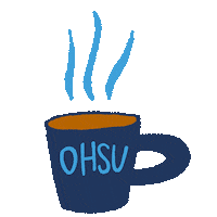 Coffee Portland Sticker by OHSU