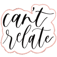 Cant Relate Sticker