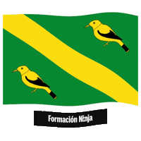 Flag Spain Sticker by Formación Ninja