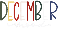 Mood December Sticker