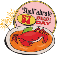 splashsg singapore national day strongertogether doing good Sticker