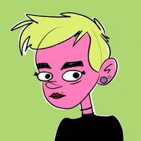 selfie hair dye GIF by Sarah Schmidt