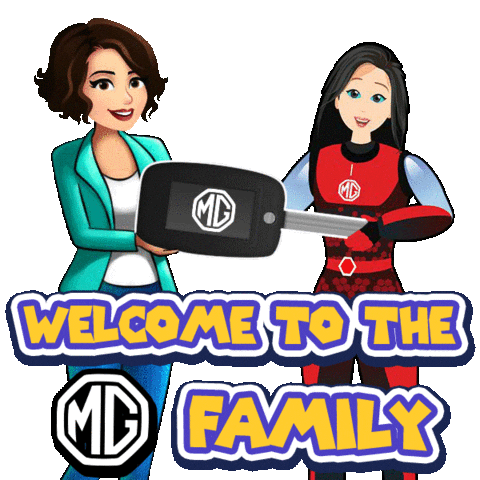 mgmotor christmas india new year cars Sticker