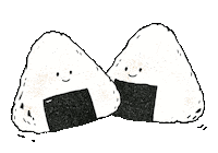 Rice Ball Love Sticker