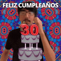 ¡Feliz 30.º cumpleaños!