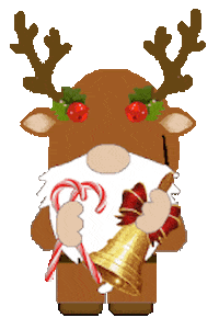 Christmas Santas Reindeer Sticker