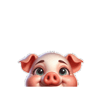 Pig Suino Sticker by BTA Aditivos