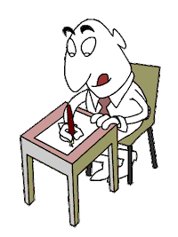 writing STICKER
