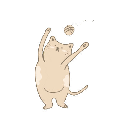 sieblog giphygifmaker cat kitty gato Sticker