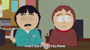randy marsh talking GIF by South Park 