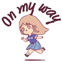 Coming On My Way Sticker by CUHK