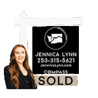 JennicaLynn realtor realestate sold sold sign Sticker