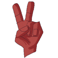 Peace Love Sticker