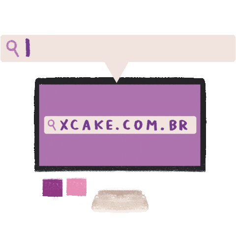 cake studying Sticker by Prosa de Cora
