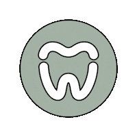 HometownOrthoND welk hometownorthodontics tooth logo Sticker