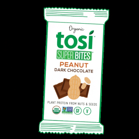 Eat Clean Gluten Free GIF by Tosi Snacks