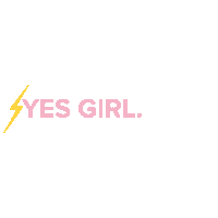 Girl Yes Sticker by The Fittest You