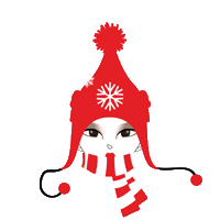 NUYOUSingapore happy fun christmas snow Sticker