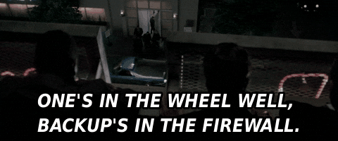 Ones In The Wheel Wellbackups In The Firewall GIF