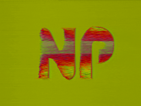 Glitch Text GIF
