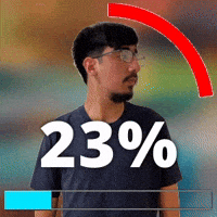 23%