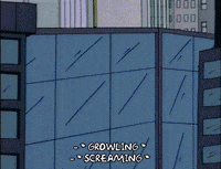 season 4 screaming people GIF
