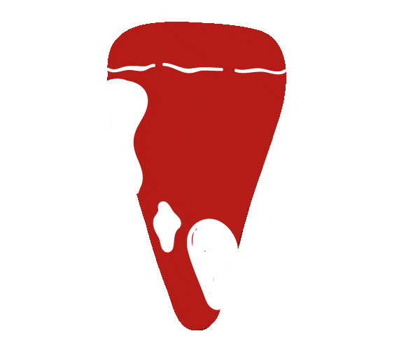 pizza love Sticker by GNAMBOX