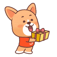 Dog Celebrate Sticker by ShopeeTH