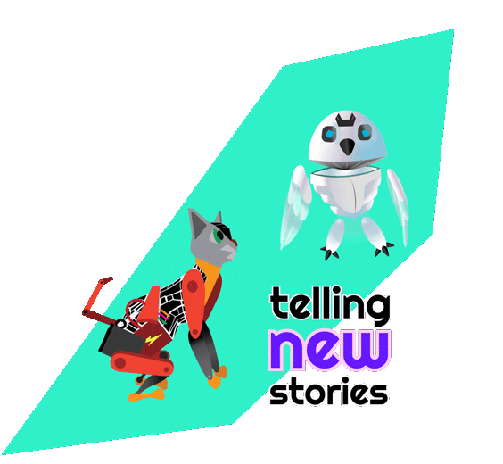 Sci-Fi Storytelling Sticker