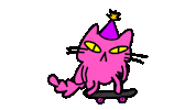 Party Ollie Sticker