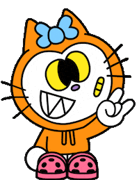 Cat Skate Sticker