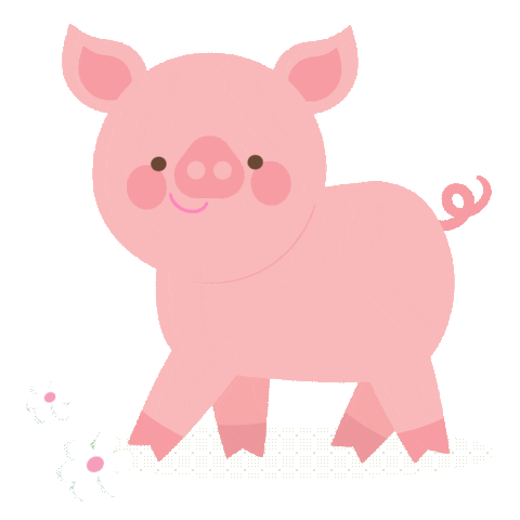 Pig Sticker by cachivachekidsale