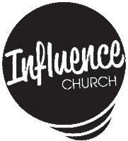 influencechurchuk logo light sunday church Sticker