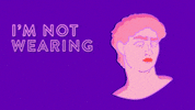 Jacablob pink crying purple shoes GIF