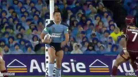 Get Off Me Rugby League GIF by NRL