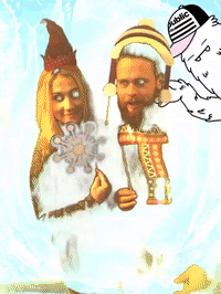 framebeta GIF by Republic Records Holiday Party GIFs