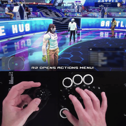 XU - SF6 DEC22 - Open World Profile - Action Menu